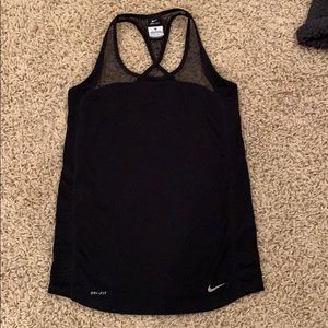 Nike dri-fit mesh racerback tank